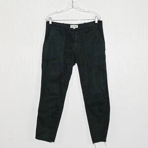 NILI LOTAN $ 325 Jenna Pant in Black Blue Camo Size 4